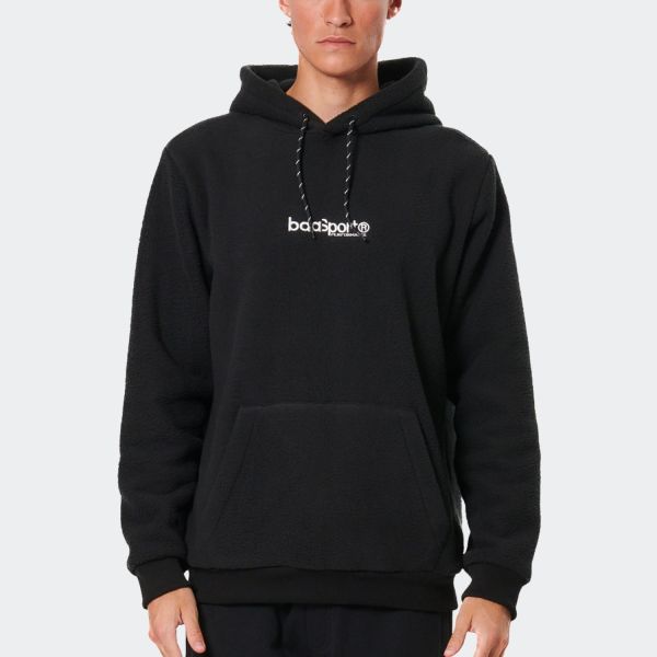 Body Action Sherpa Fleece Men's Hoodie 063516-01-Black