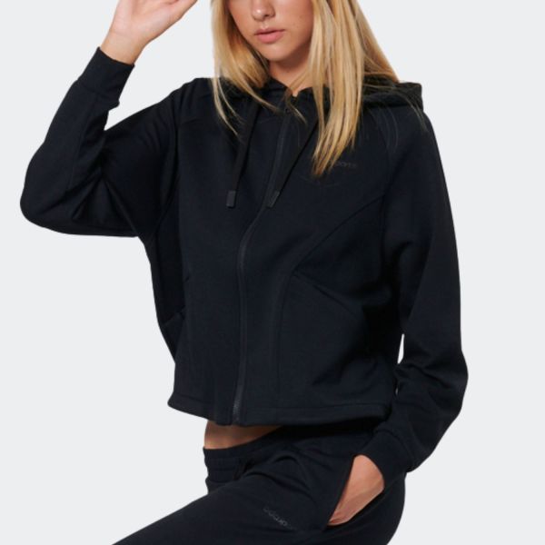 Body Action Modal Boxy Women's Jacket 071524-01-Black