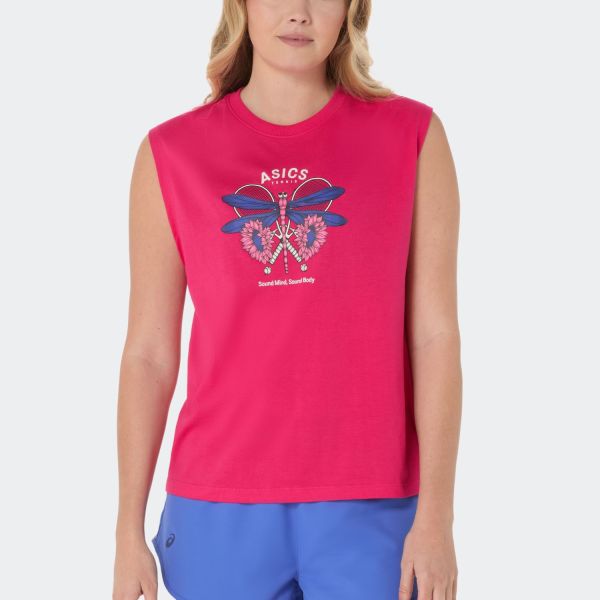 Asics Game Seasonal Graphic Women's Tennis Tank 2042A393-600
