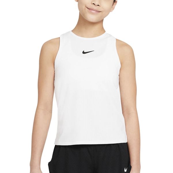 NikeCourt Dri-FIT Victory Girls' Tennis Tank CV7573-100