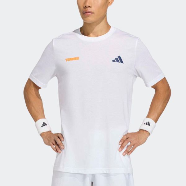 adidas Hot-Egg Graphic Men's Tennis Tee KB9431