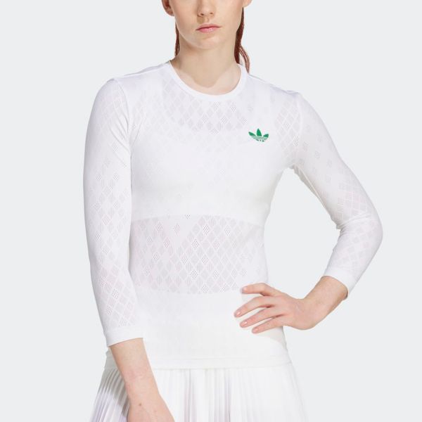 adidas Pro Climacool 3/4 Sleeve Long-Sleeve Women's Tennis Top JM4728