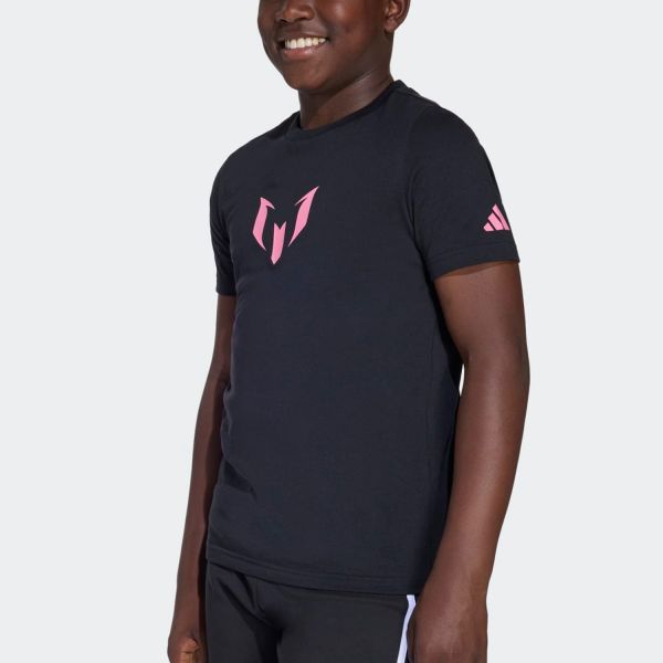 adidas Messi Name And Number Graphic Kids T-Shirt JM8950