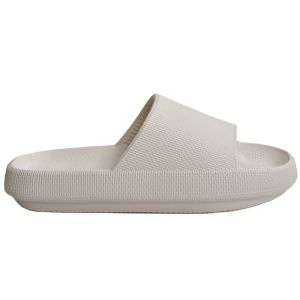Body Action Unisex Pool Slides 093507-01-CreamEcru