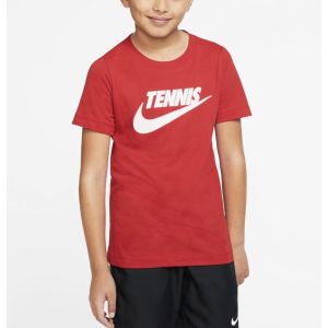 NikeCourt Dri-FIT Boy's Graphic Tennis T-Shirt