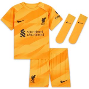 Nike Liverpool FC 2023/24 Goalkeeper Baby/Toddler Dri-FIT 3-Piece Kit FB6951-706
