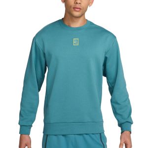 NikeCourt Heritage Dri-FIT Men's Fleece Crew