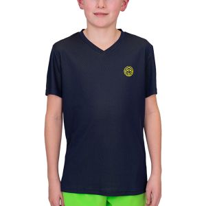Bidi Badu Crew Inside Out V-Neck Junior Tennis Tee B1620004-DBLLM