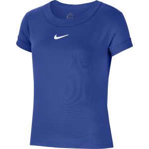 Κοντομάνικη Μπλούζα Τένις NikeCourt Dri-FIT CQ5386-480