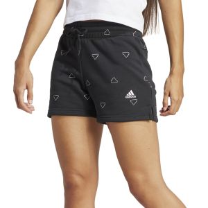adidas Essentials Monogram Fleece Graphic Women's Shorts