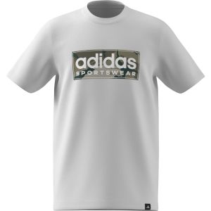 adidas Camo Linear Graphic Kids Tee
