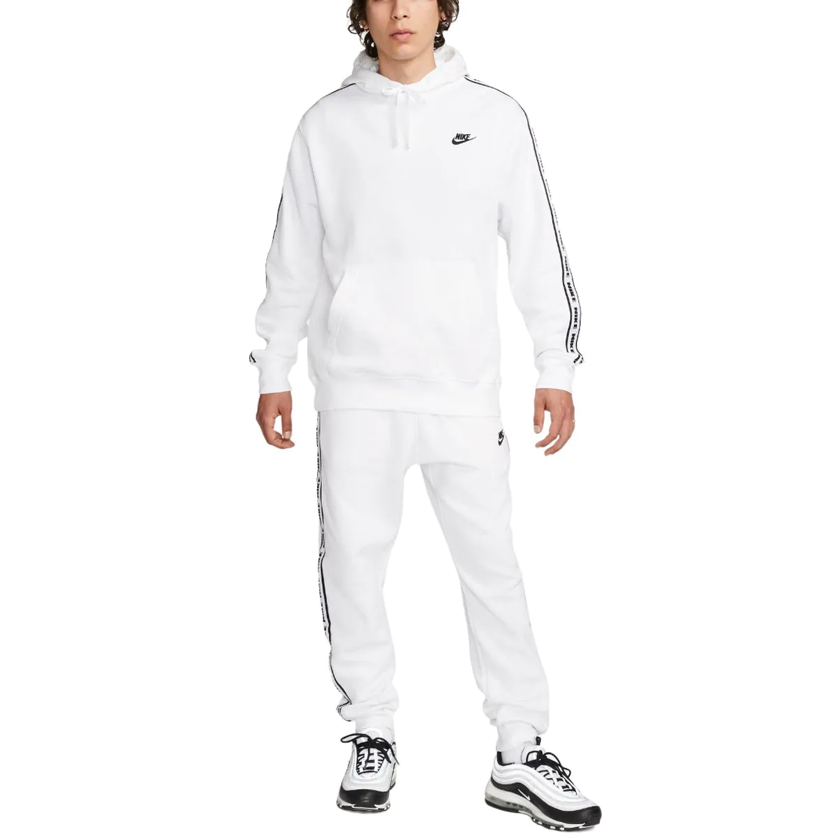 Nike Club Fleece Graphic Hooded Men s Tracksuit FB7296 100