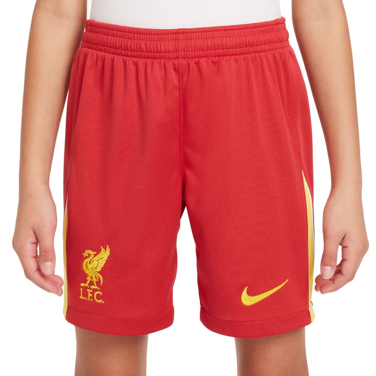 Nike Liverpool FC 2024/25 Stadium Home Big Kids' Dri-FIT Soccer Replica Shorts FN9190-687