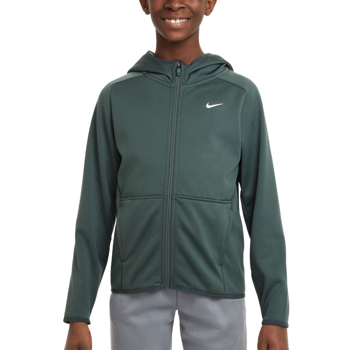 Nike Therma-FIT Winterized Training Big Kids Hoodie FZ5323-338
