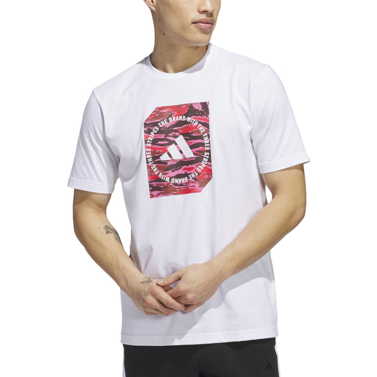 adidas Camo Shape Graphic Men's T-Shirt JI6763