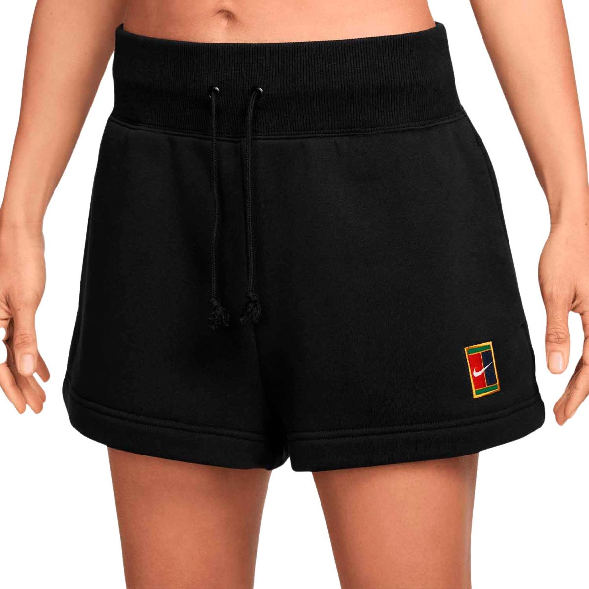 NikeCourt Phoenix Fleece Women's High-Waisted Loose Shorts HQ0364-010