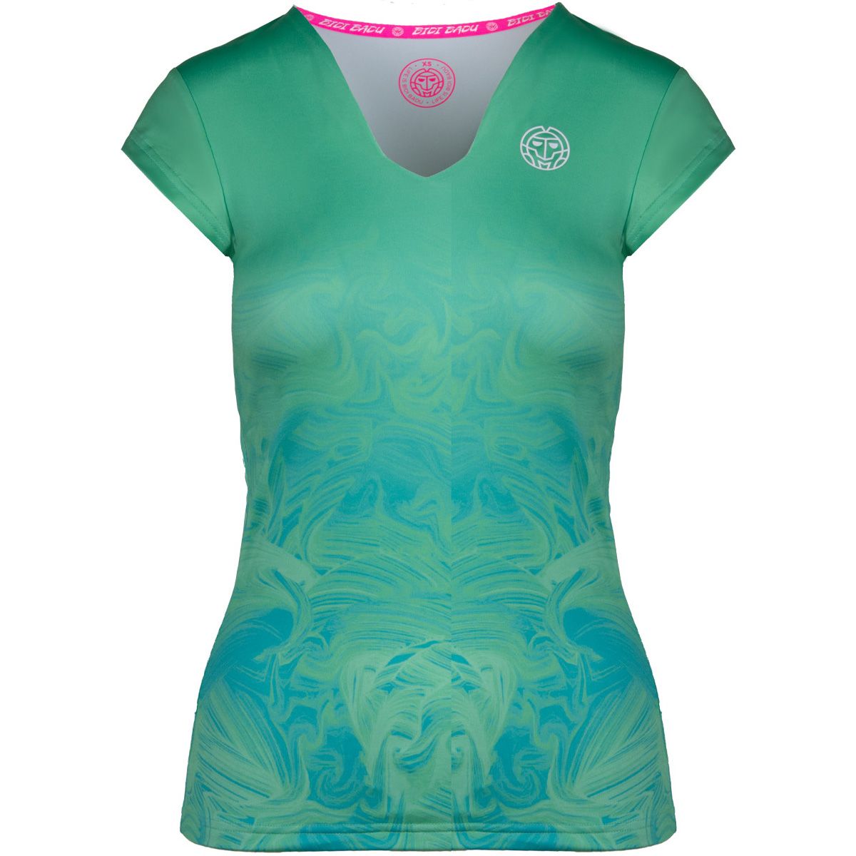 Bidi Badu Bella 2.0 Tech V-Neck Women's Tennis Tee W354009221-GN
